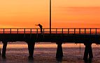 22-Sunset fishing at the jetty in Derby